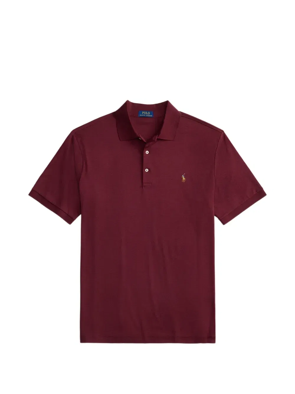 Рубашка поло с вышивкой Polo Ralph Lauren, красный