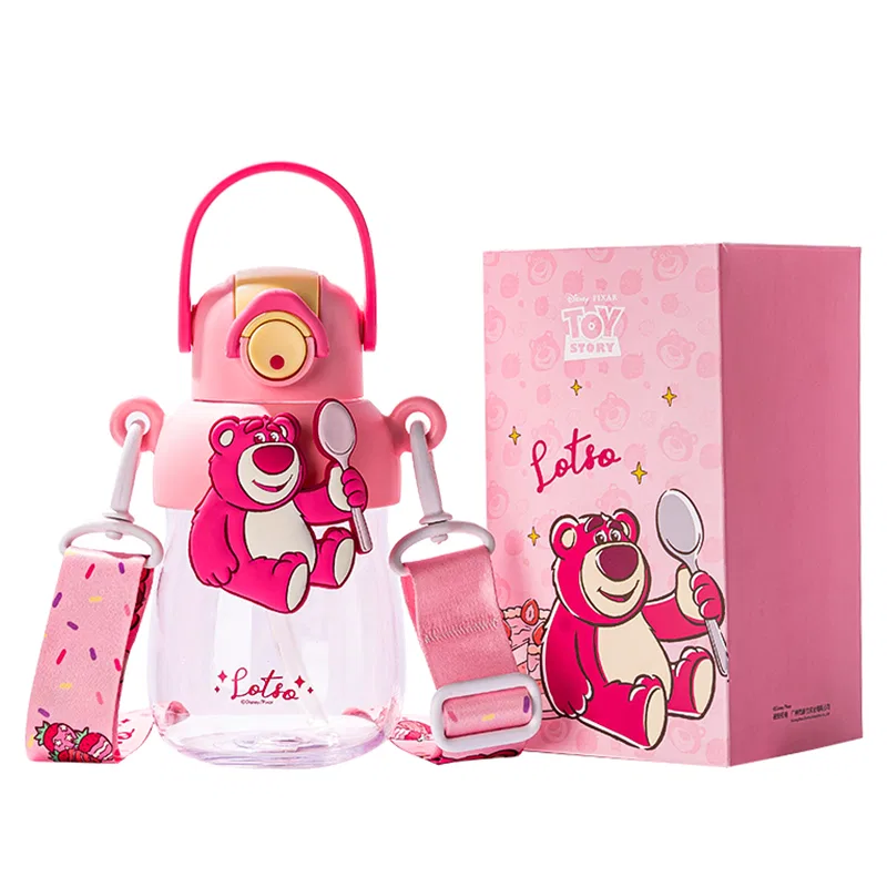 Детская кружка с крышкой 650 мл Disney Lotso, Цвет: Lotso