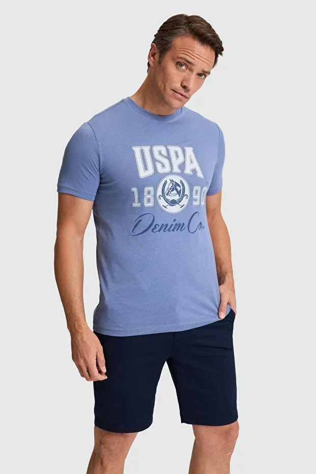 Мужская футболка с коротким рукавом U.S. Polo Assn., Indigo