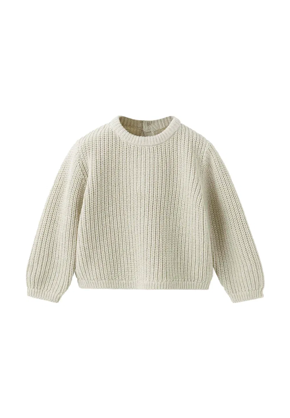 Детский джемпер Mango Kids, Off White