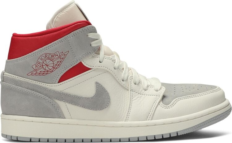 

Кроссовки Sneakersnstuff x Air Jordan 1 Mid Past, Present, Future, загар