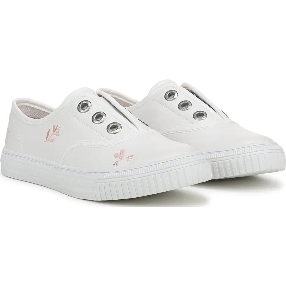 Детские кроссовки-слипоны Blowfish Malibu, White Faux Leather