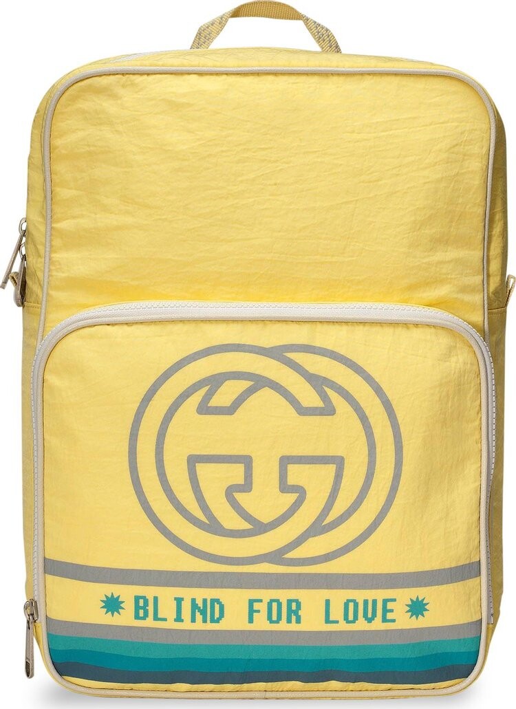 

Рюкзак Gucci Cruise Nylon Backpack Yellow, желтый