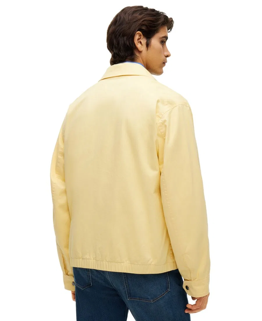 Мужская куртка с полной застежкой-молнией Classic Ivy Jacket Tommy Hilfiger, Light Daffodil — фото 4