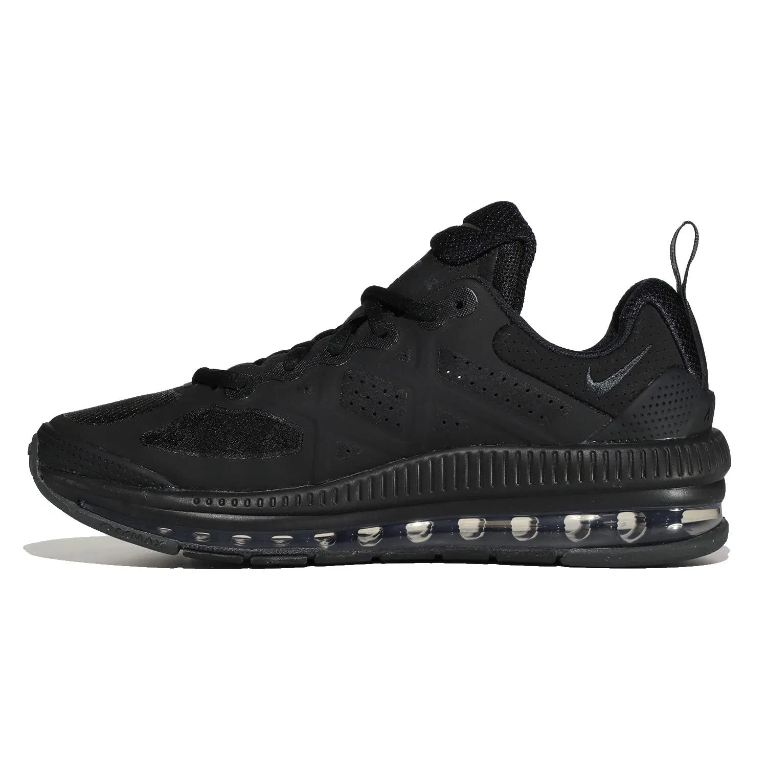 Детские кроссовки для мальчиков с амортизацией Air Max 90 LTR NIKE, Черный — фото 2