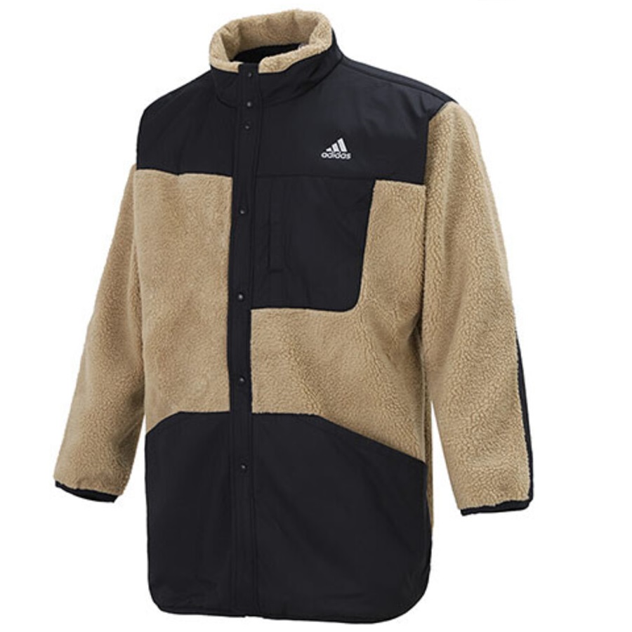 

Мужская куртка Adidas Preserve Boa, черный/бежевый