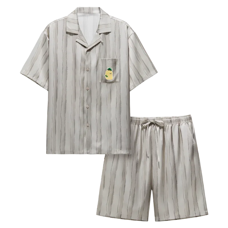 Детский комплект пижам Hand-Drawn Stripes BANANA IN, Multicolor