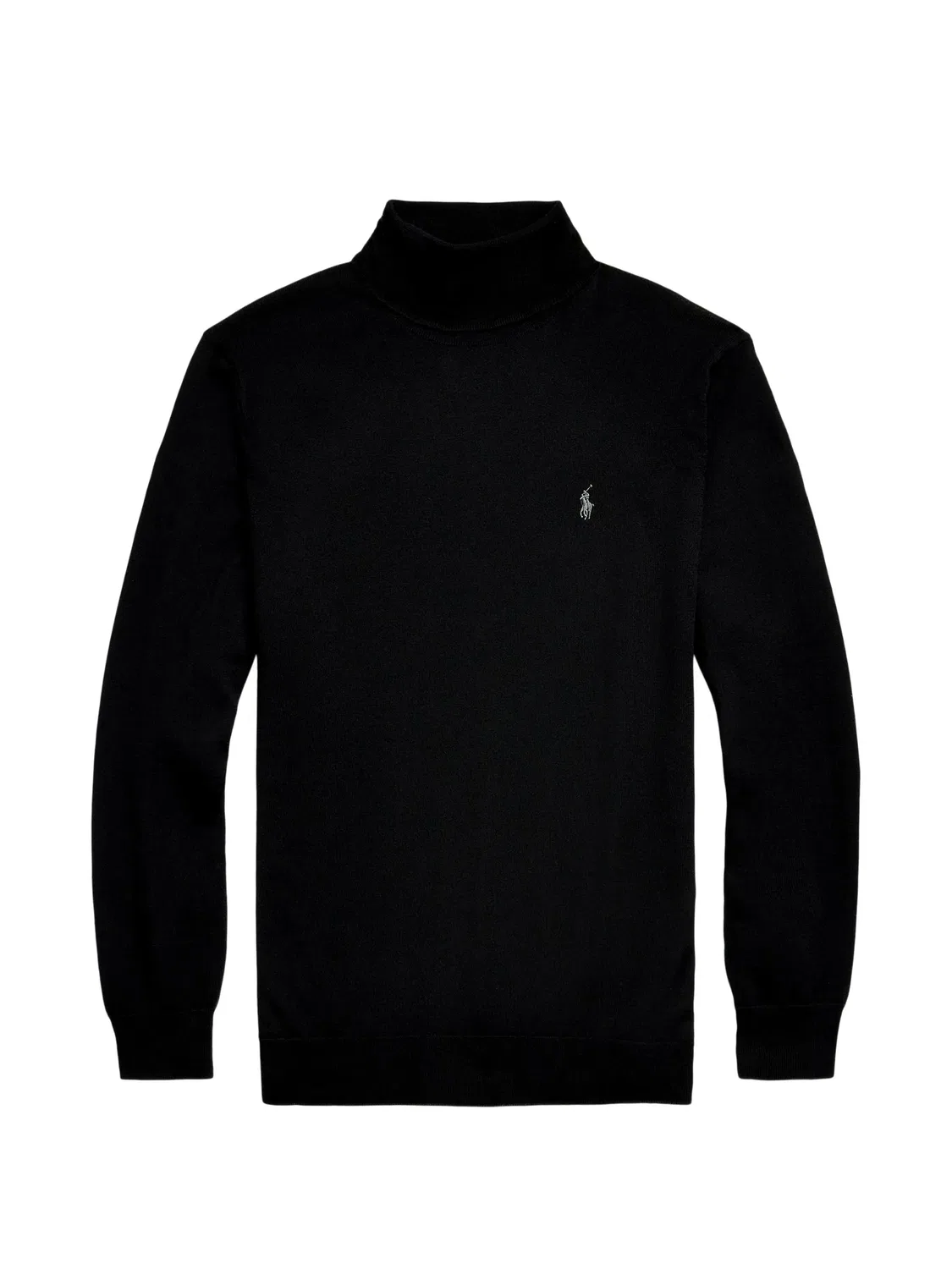 Polo Ralph Lauren Свитер-гольф с вышитым пони, черный