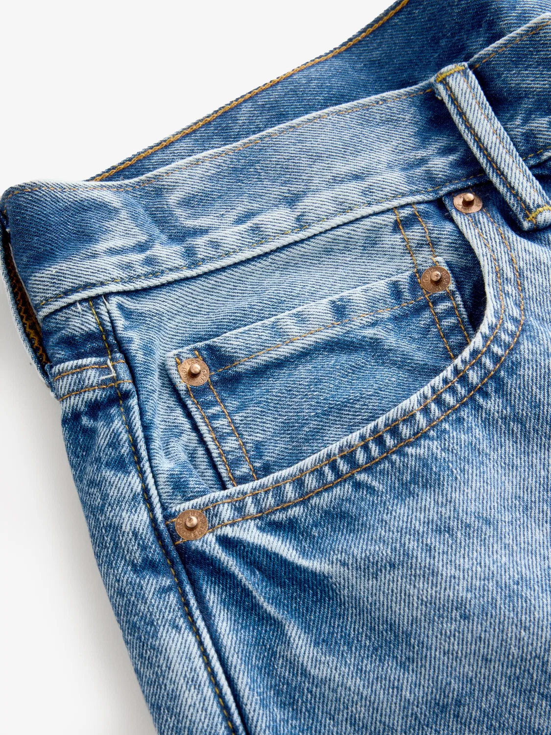 Шорты джинсовые свободные Gap, Medium Wash — фото 4
