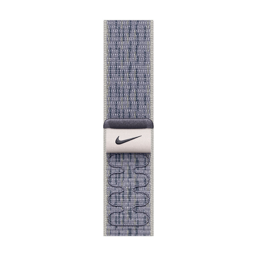 

Ремешок Apple Nike Sport Loop, 46 мм, Grey/Blue, Синий, Ремешок Apple Nike Sport Loop, 46 мм, Grey/Blue