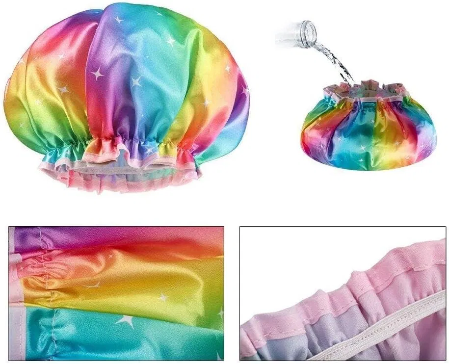 Шапочка для душа Extra Large, Hrippy, 1 шт, 32 см, Rainbow — фото 2