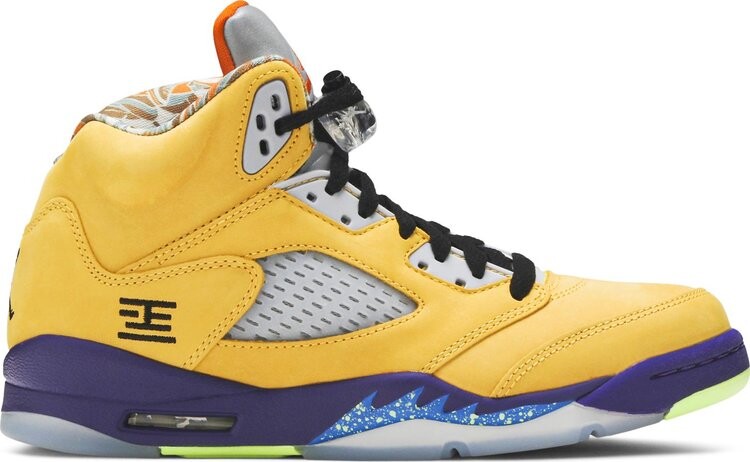 

Кроссовки Air Jordan 5 Retro SE GS What The, разноцветный