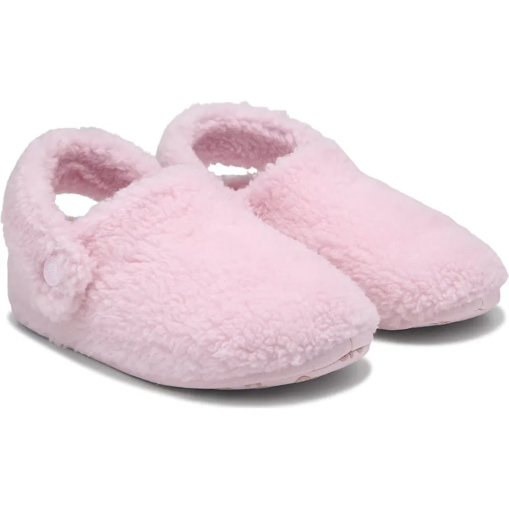 Классические детские уютные тапочки Crocs, Pink Milk