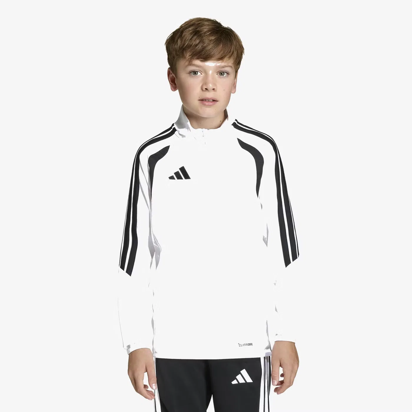 Тренировочная футболка с сетчатыми вставками Tiro26 League Adidas, белый — фото 3