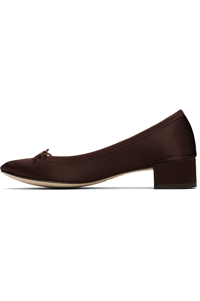 эксклюзивные коричневые туфли Camille от Ssense Repetto, цвет deep mocha — фото 3