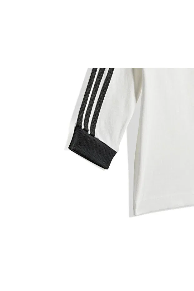 Детский комплект из денима с длинным рукавом Adidas, White — фото 4