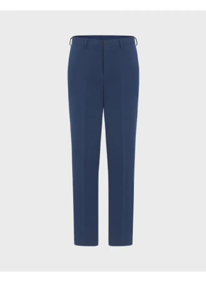 Брюки прямые деловые мужские Zara, темно-синий