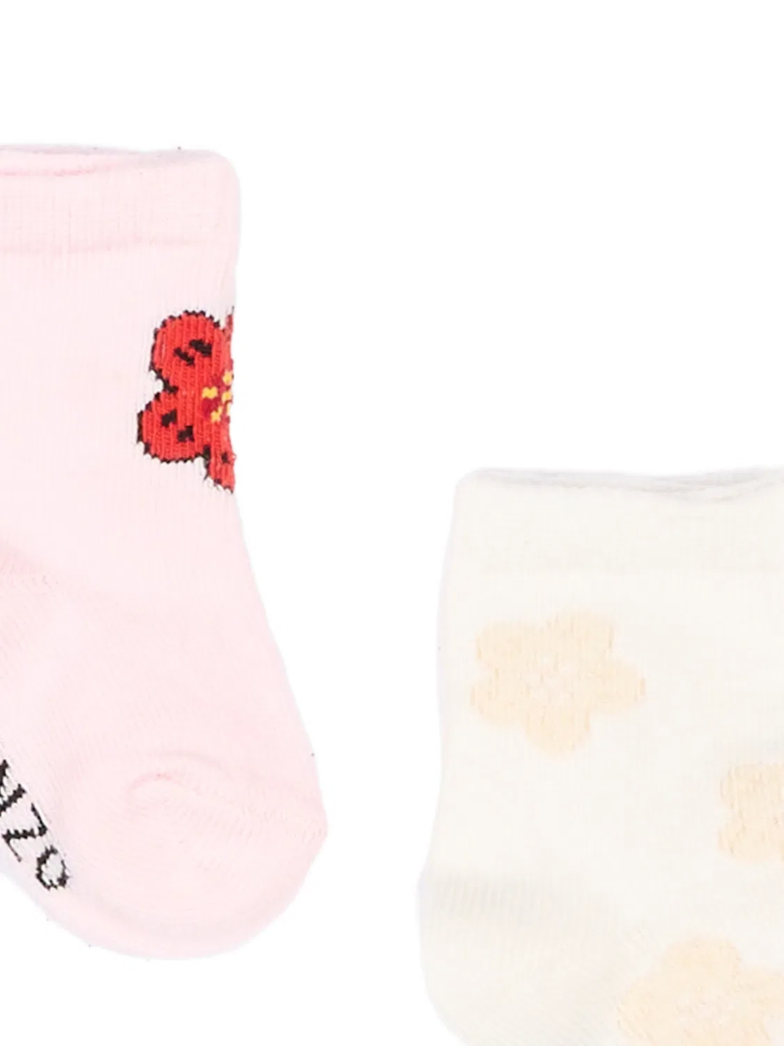 Комплект из двух пар носков Boke Flower Kenzo Kids, розовый — фото 4