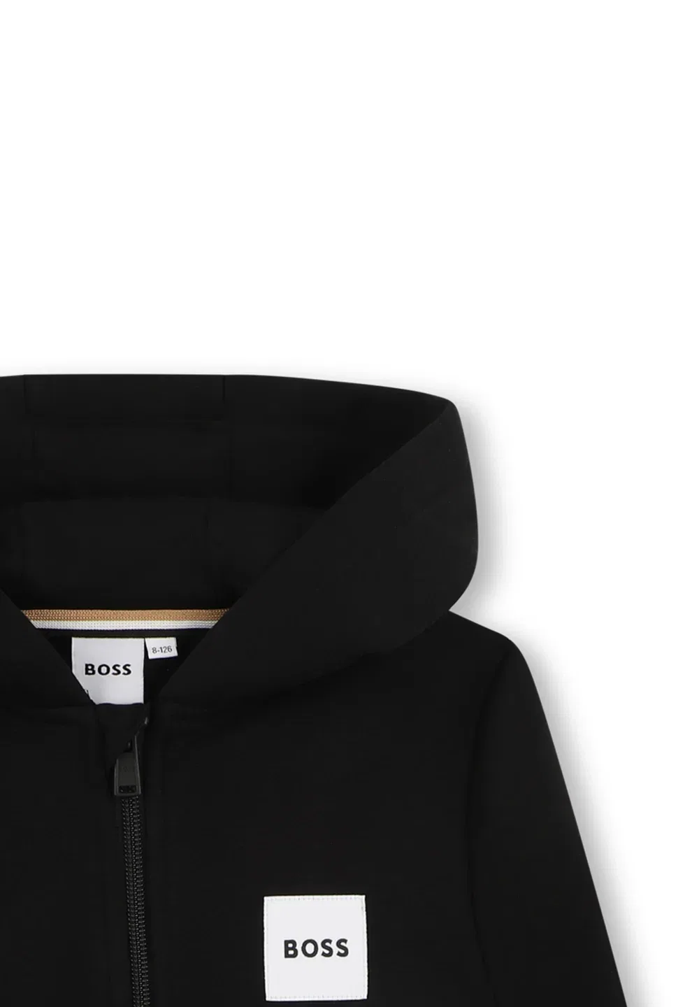 Детский/Подростковый кардиган-костюм на молнии Boss Kidswear, Black — фото 3