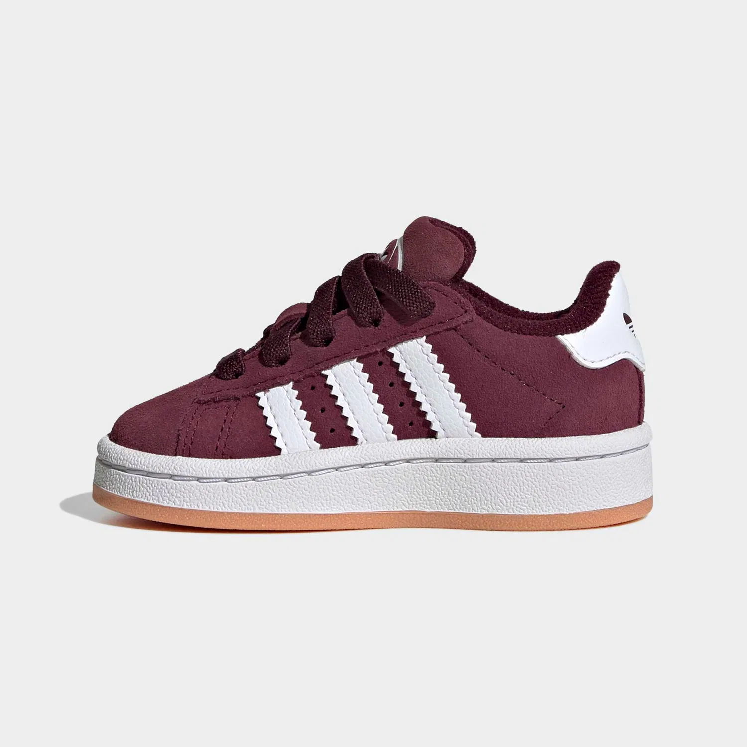 Детские кроссовки Campus 00s Adidas Originals, Maroon/White/Gum — фото 3