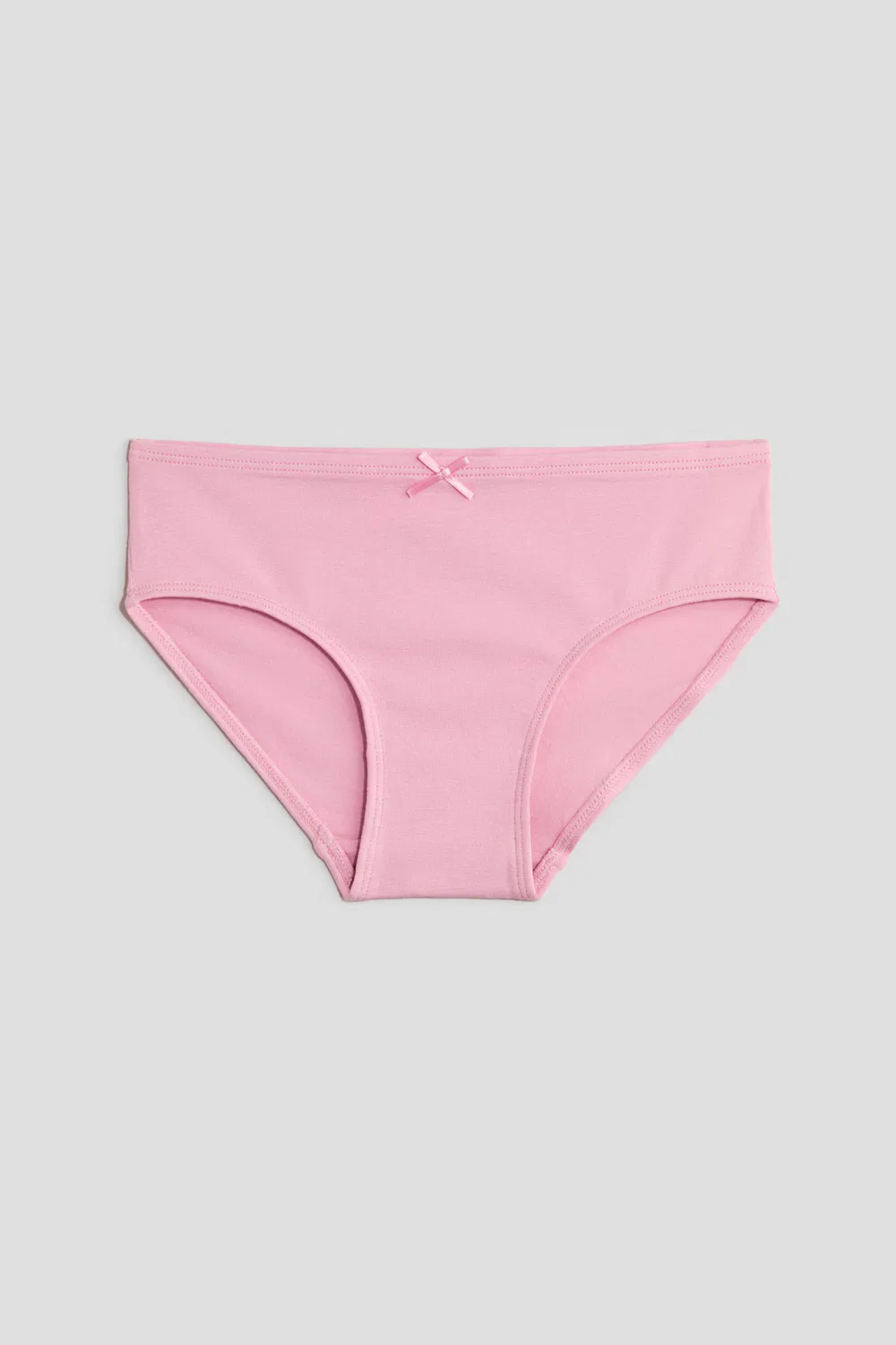 10 хлопковых трусов в упаковке H&M, Weiß/Puderrosa/Rosa — фото 2