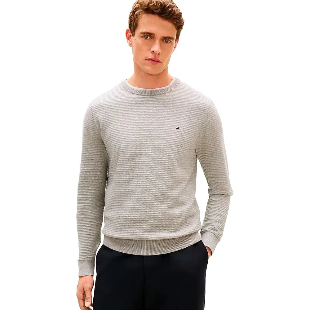Свитер Seasonal Structure Tommy Hilfiger, серый