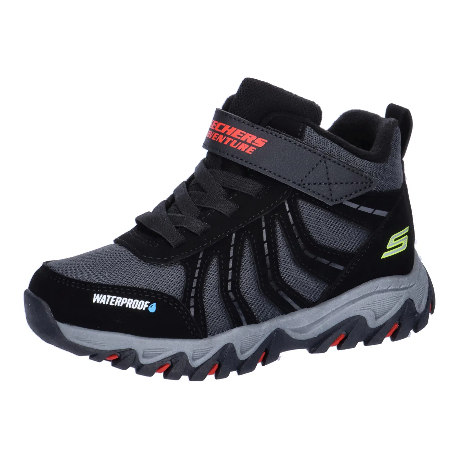 Детские ботинки для мальчиков с мембраной Rugged Ranger Skechers, Schwarz