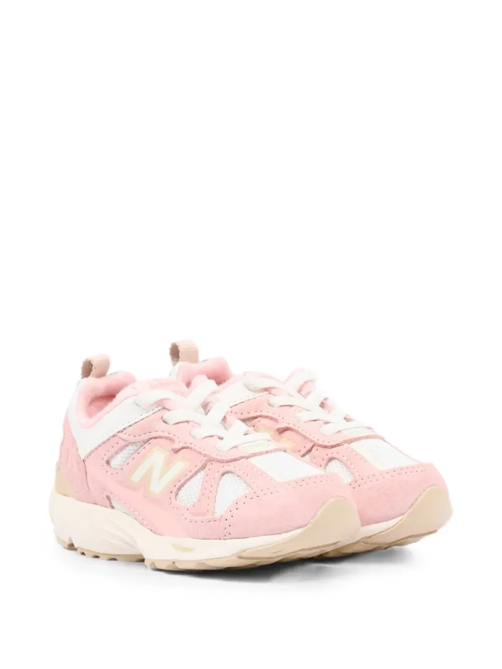 Кроссовки с панелями New Balance Kids, розовый