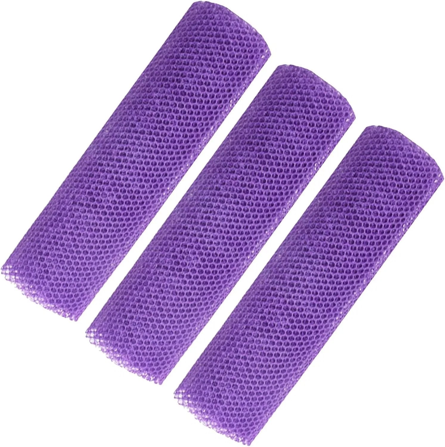 Мочалка африканская сетка, Nylon, 3 шт, 32x23x3 см, Фиолетовый Generisch