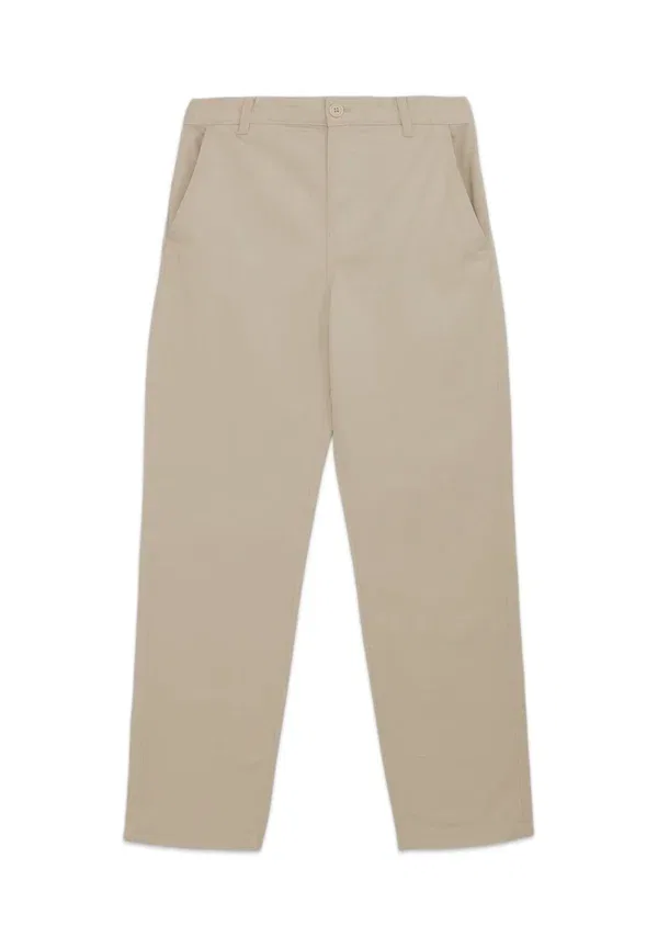 Брюки из денима, Chinos Terranova, Cream, кремовый — фото 4