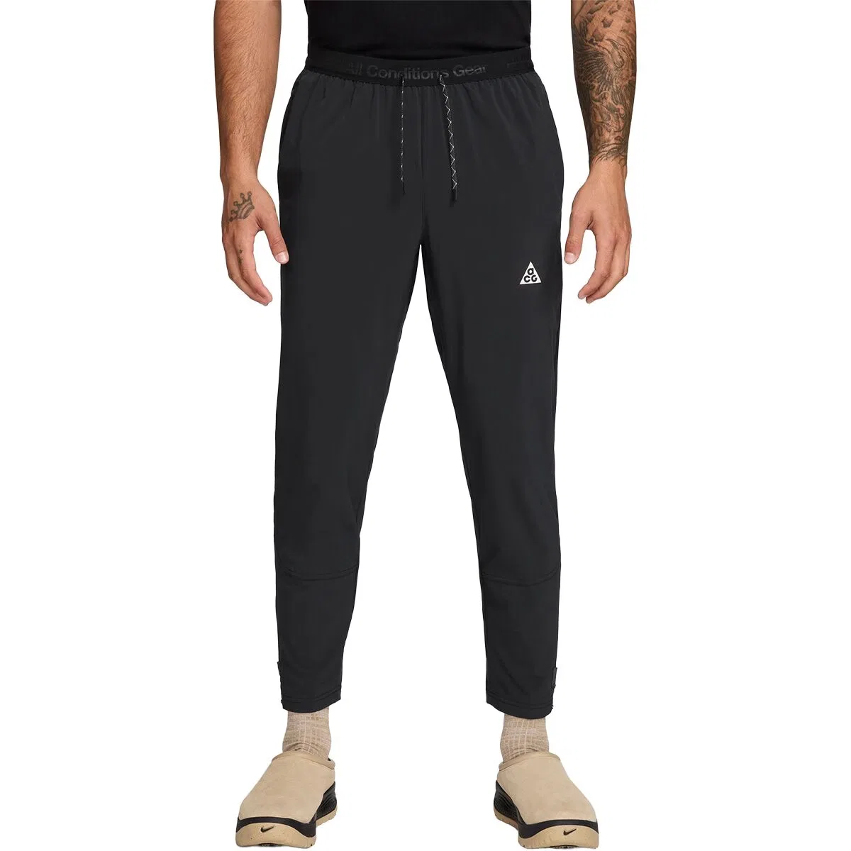 Мужские спортивные брюки с технологией Dri-FIT ACG Dawn Range Pant Nike, Black/Anthracite/Summit White