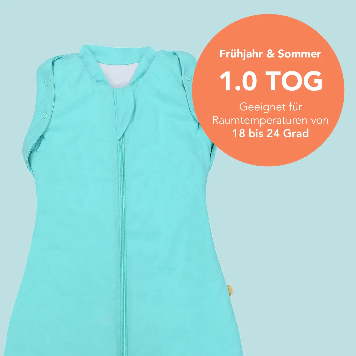 Спальный мешок 1.0 TOG Schlummersack, бирюзовый — фото 4
