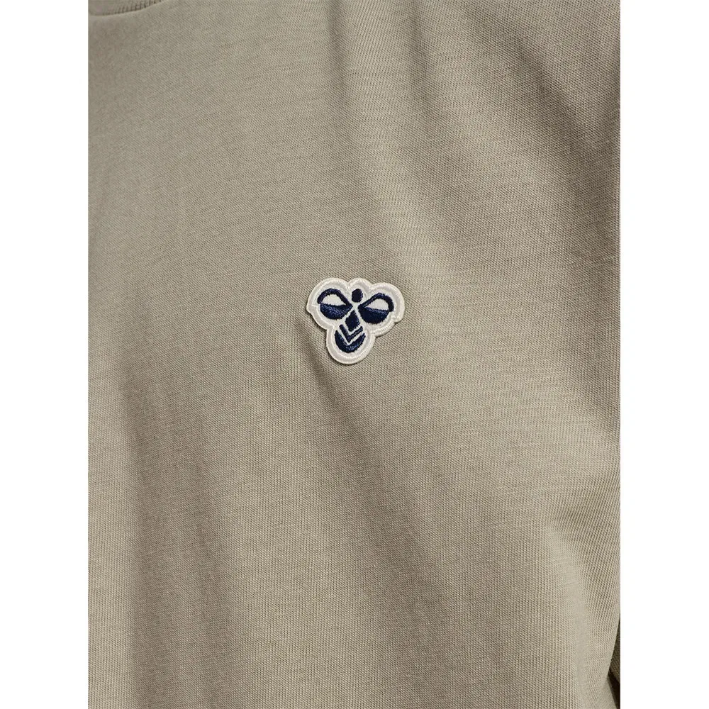 Детская футболка свободного кроя с коротким рукавом Loose Bee Hummel, Beige — фото 3
