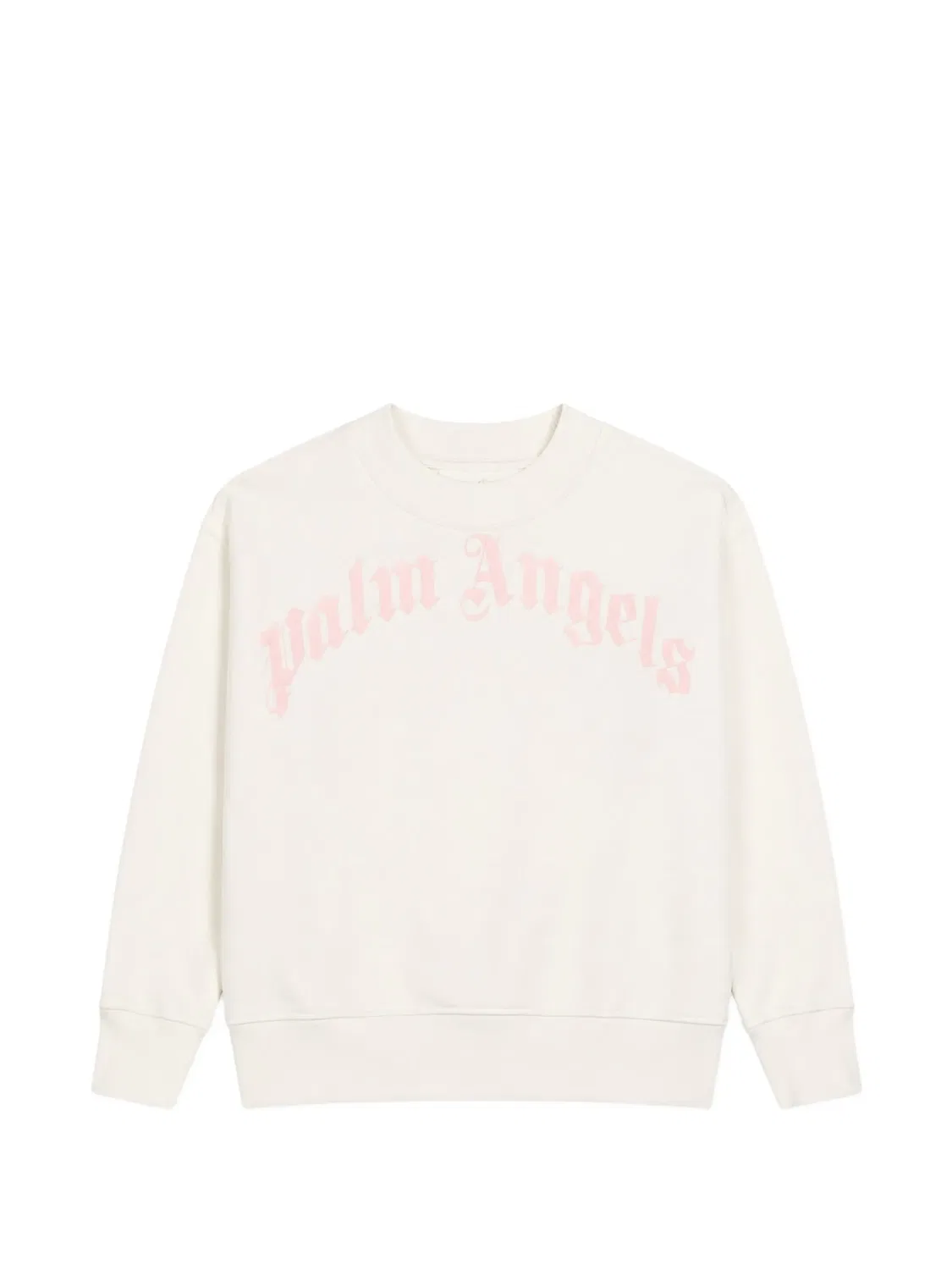 Толстовка с логотипом нейтральных тонов Palm Angels, нейтральные