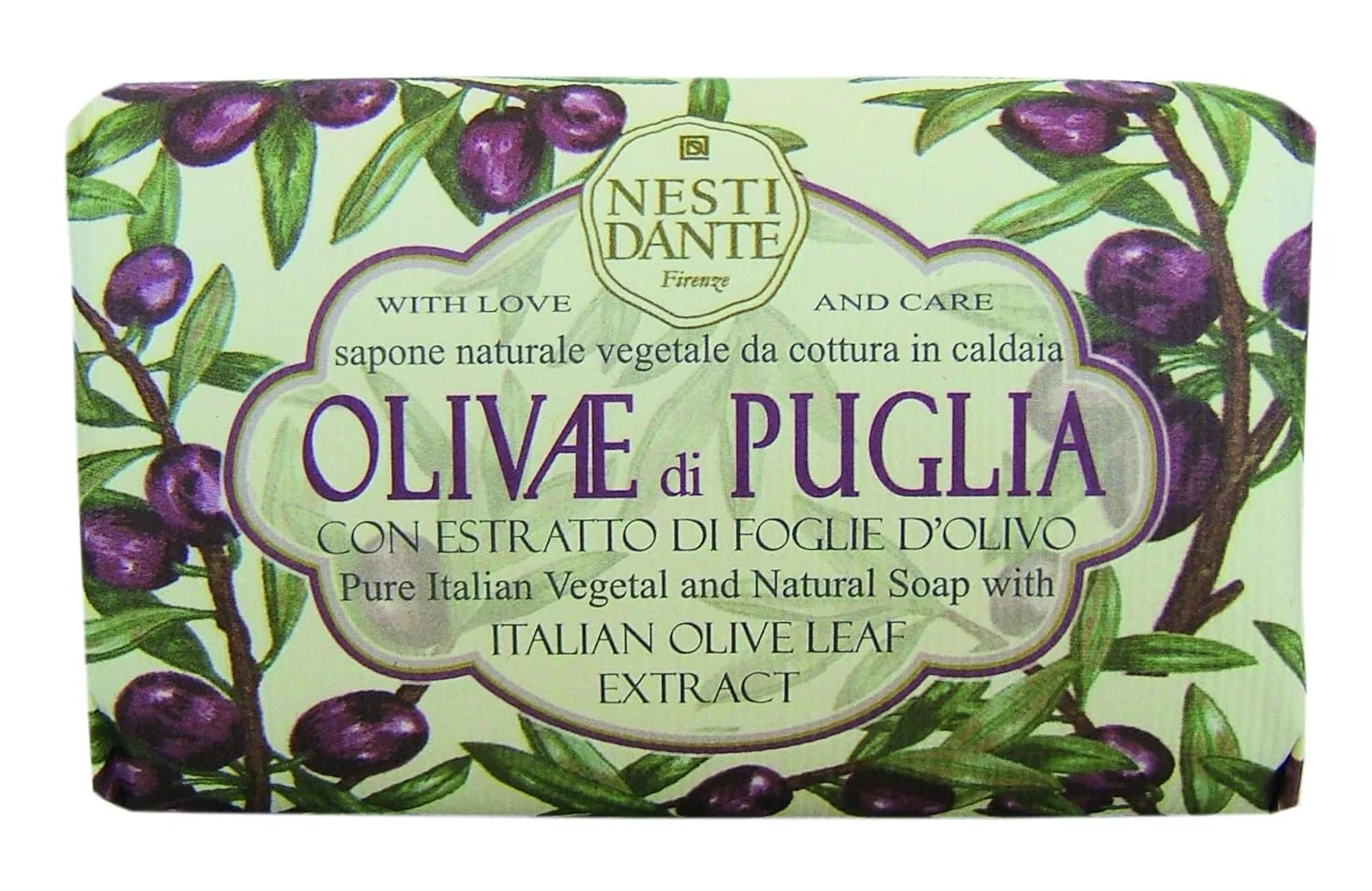 Мыло туалетное Olivae Puglia, NESTI DANTE, 150 г