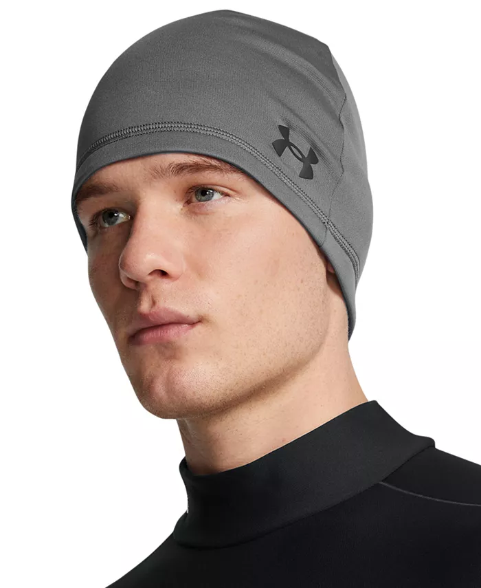 

Мужская шапка-бини с логотипом Storm Under Armour, серый