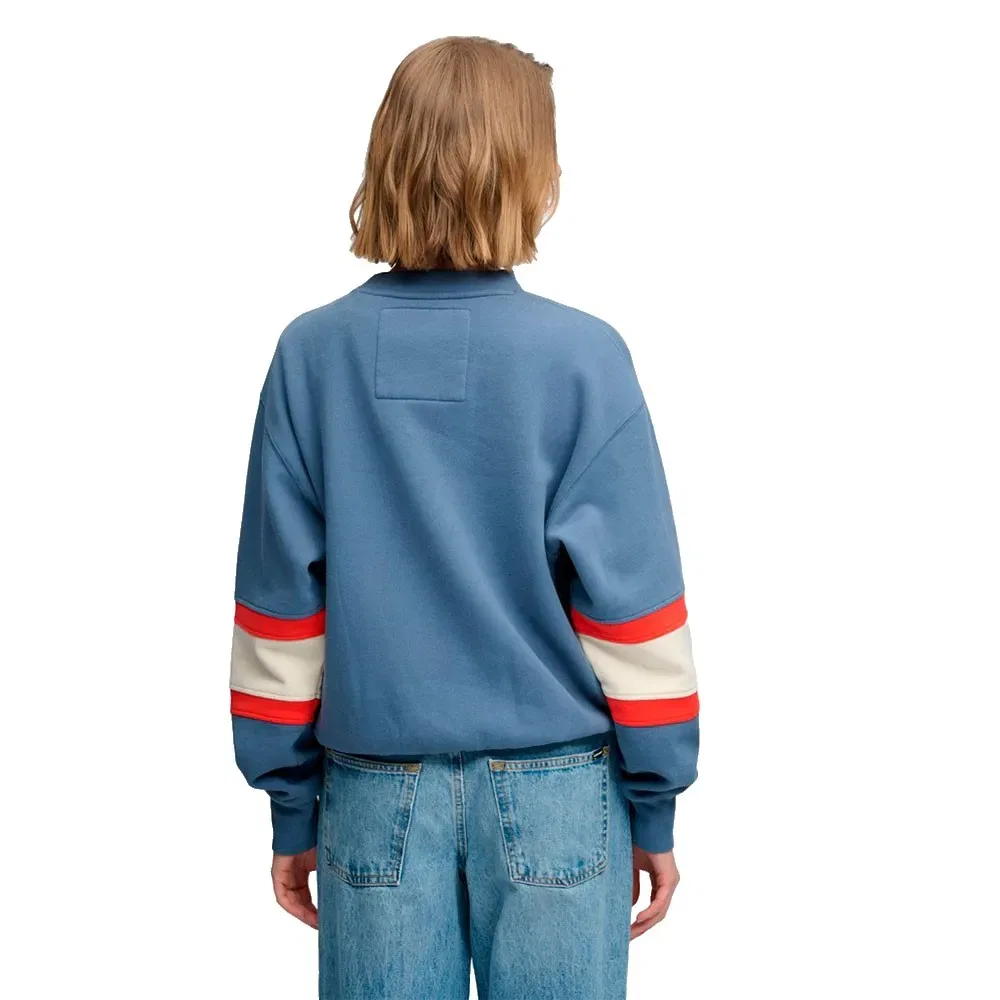 Женский свитшот с принтом Preppy Ski Superdry, Blue — фото 2