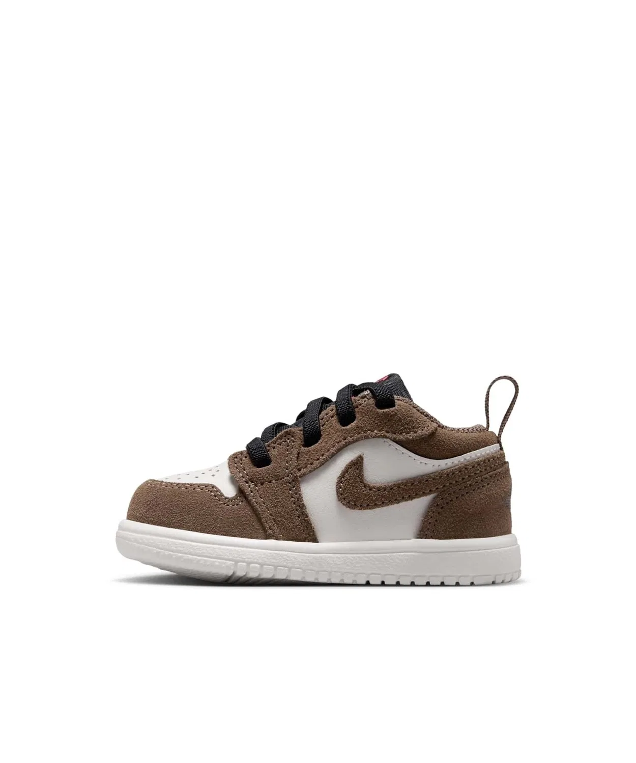 Детские кроссовки с липучками Jordan 1 Low Alt Palomino JORDAN BRAND, Brown