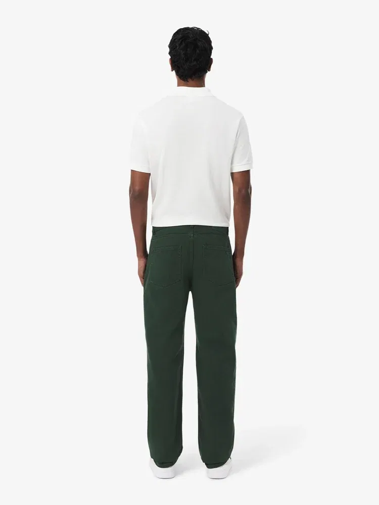 Джинсы цветные LACOSTE HH0717-56G, Green — фото 3