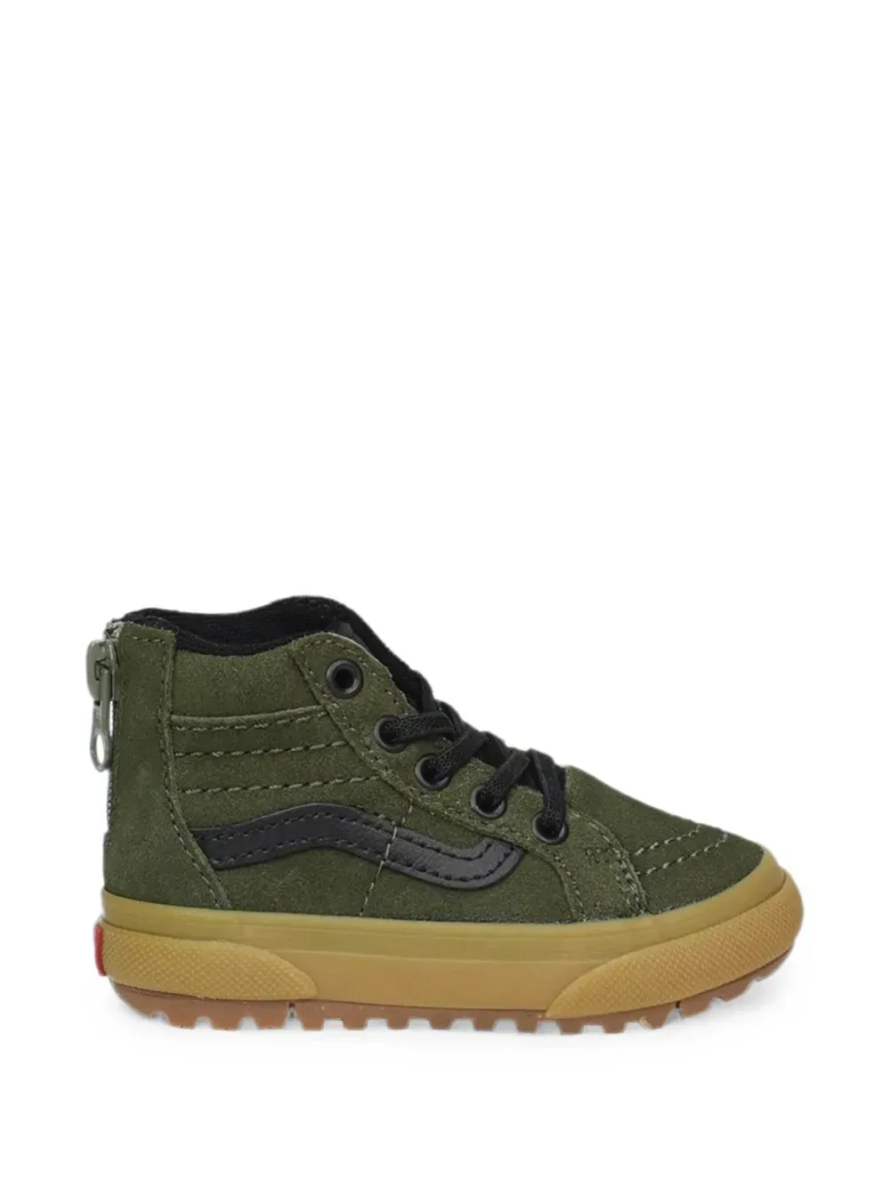 Кроссовки Mte Sk8-Hi Zip Vans Kids, зеленый — фото 2
