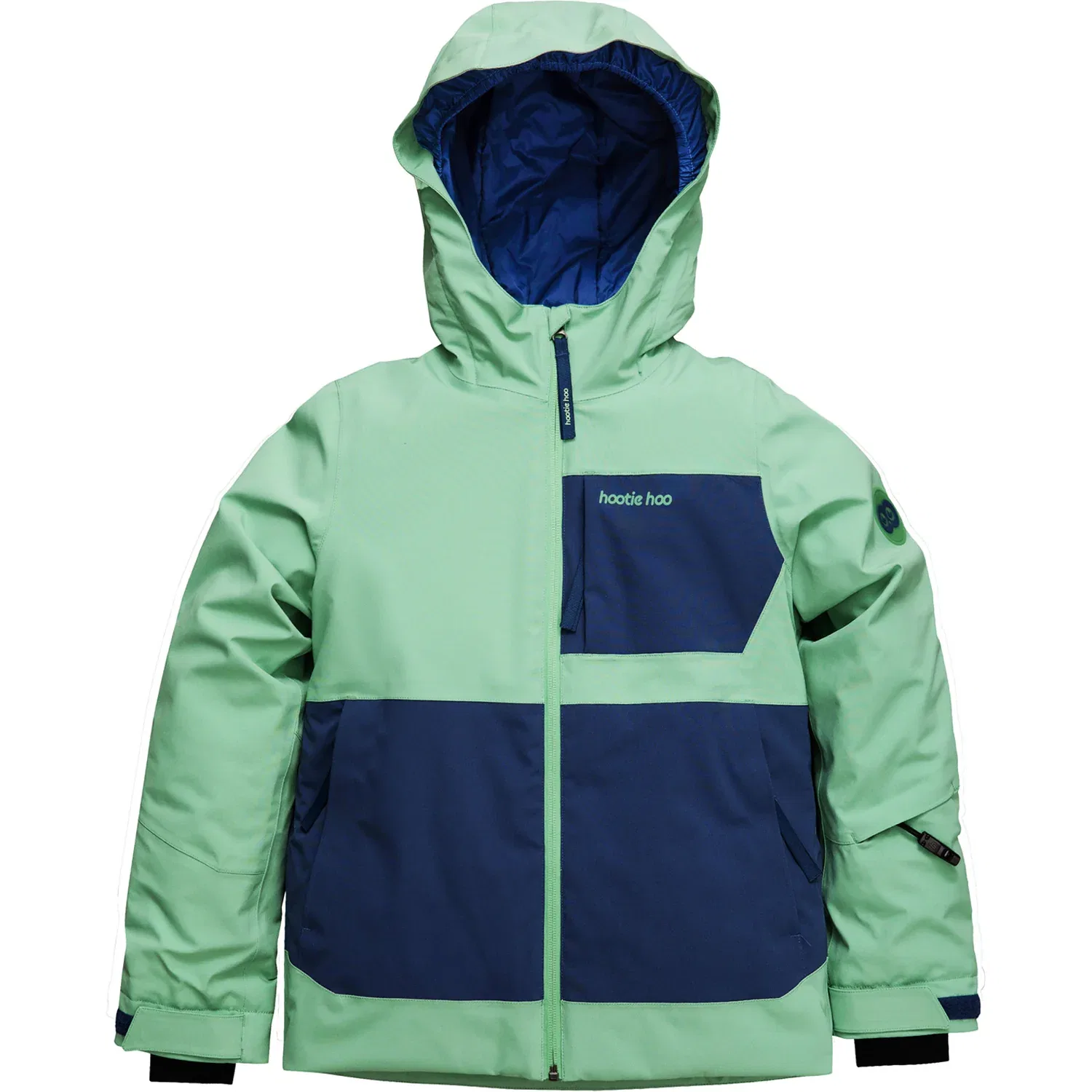 Утепленная куртка с водоотталкивающей мембраной PrimaLoft Hootie Hoo Pinnakle Insulated Jacket, Basil/Sea Blue