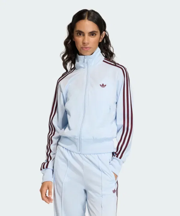 Классическая тренировочная куртка Firebird, Adidas, Crystal Sky Maroon