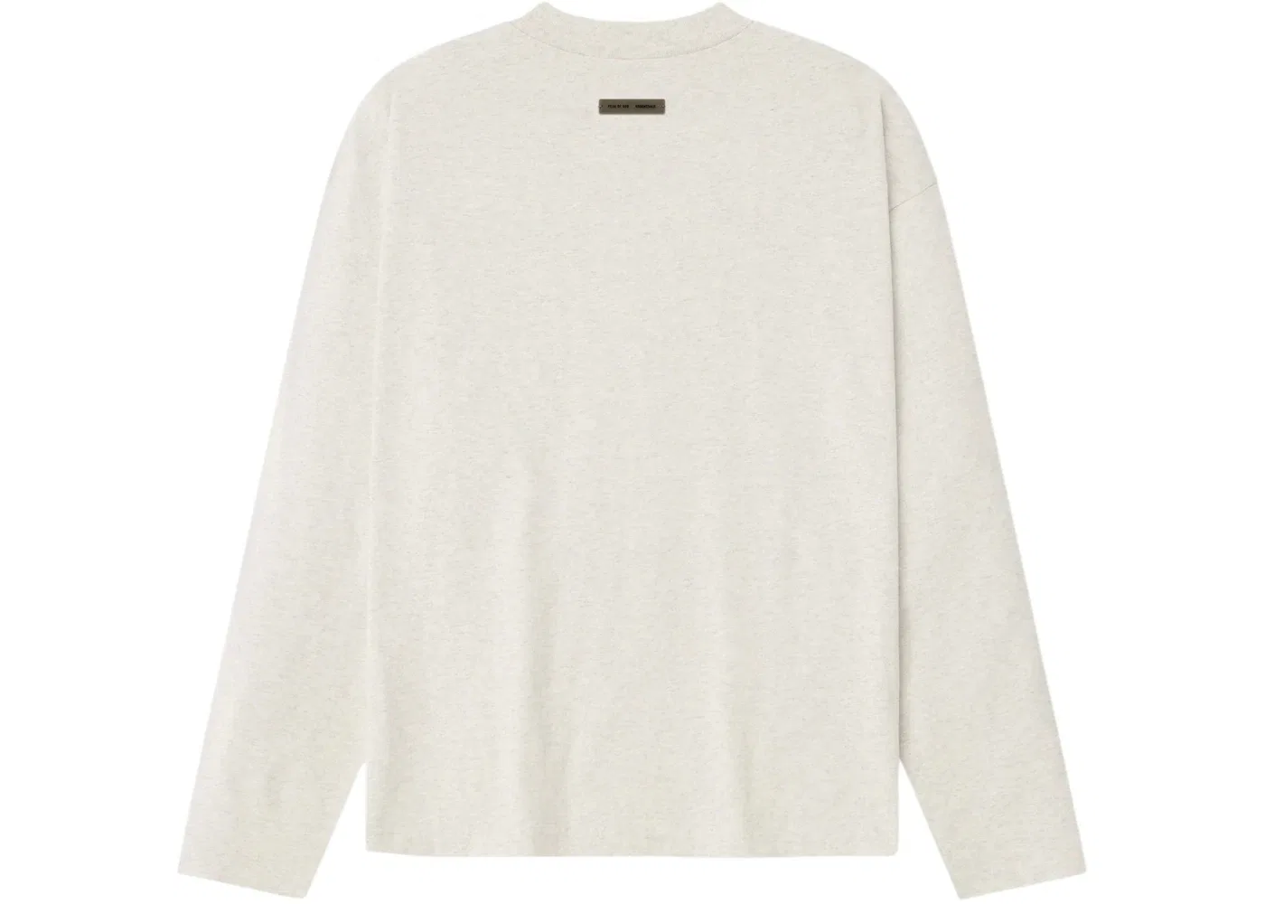 Мужская футболка с длинным рукавом Fear of God Essentials Tee, Oatmeal Heather — фото 2