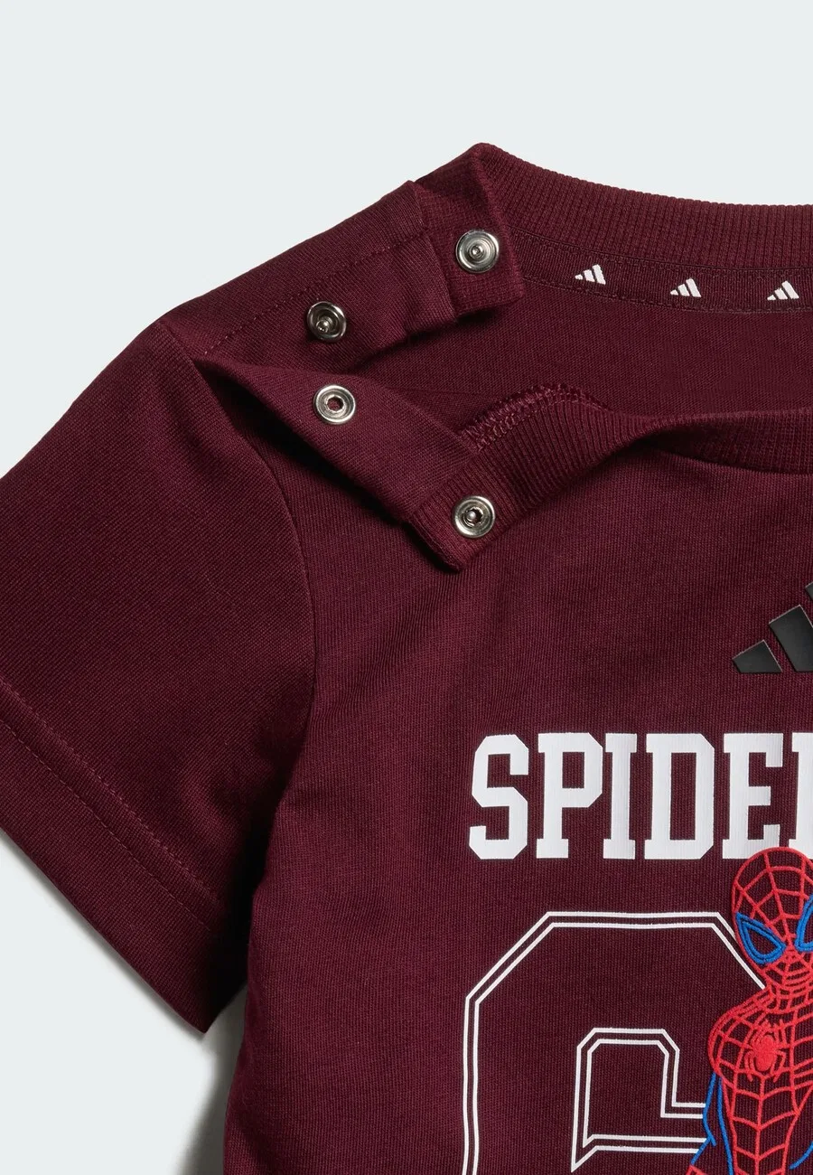 Спортивный костюм ADIDAS SPORTSWEAR 'Marvel Spider-Man' красного цвета — фото 3
