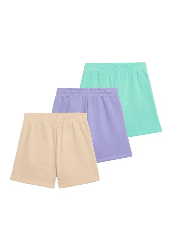Комплект из 3 шорт спортивных брюк, модель 3 pack - tracksuit bottoms, Marks & Spencer, темно-синий Mix