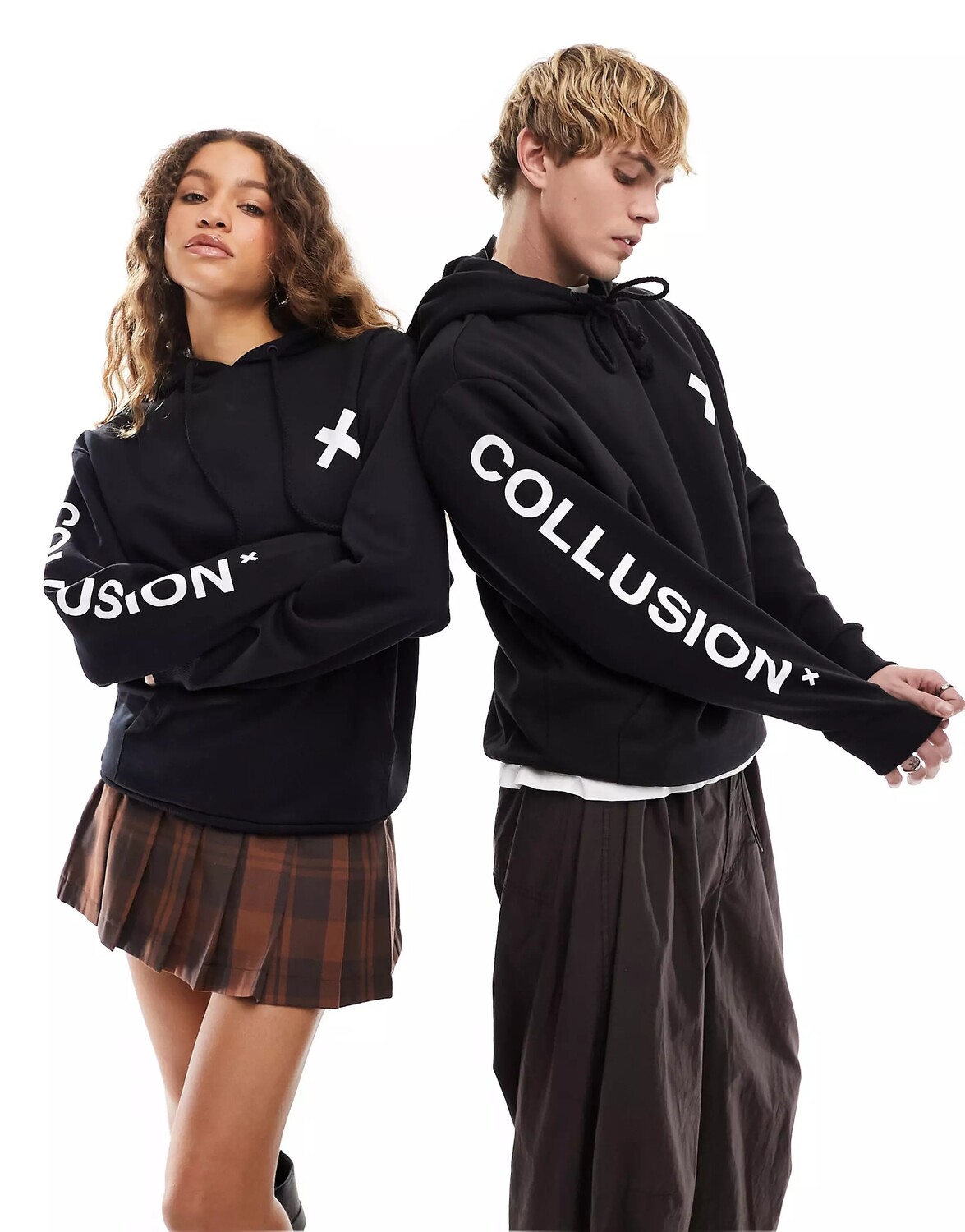 

Толстовка Collusion Unisex Logo, черный