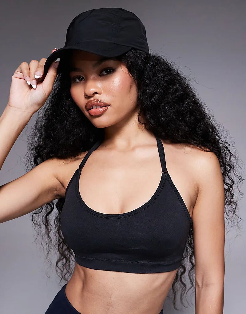 

Кепка для бега 4505 с регулируемой застежкой, черного цвета