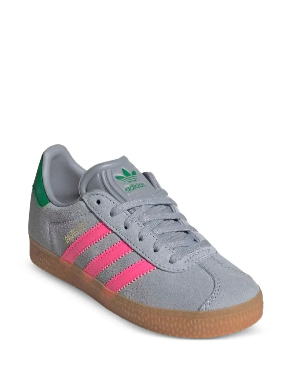Кроссовки Gazelle C с полосками Adidas, серый