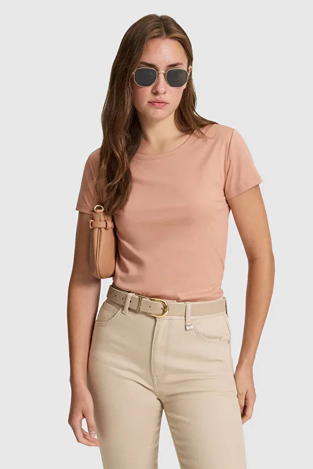 Женская футболка с круглым вырезом U.S. Polo Assn., Powder