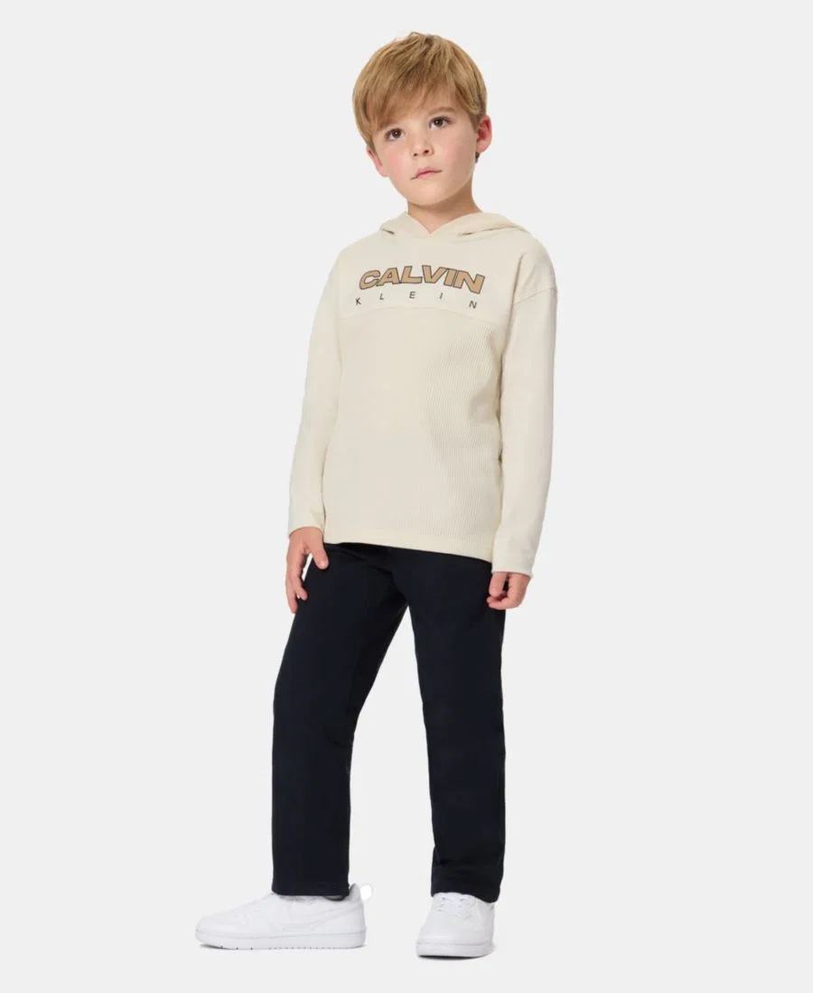 Комплект из худи и брюк Calvin Klein, Silver Birch Black